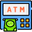 Atm machine icon 64x64