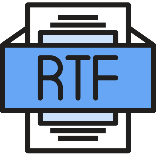 Rtf ícono