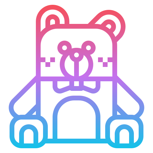 Teddy bear icon