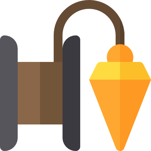 Plumb bob icon