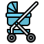 Baby carriage icon 64x64