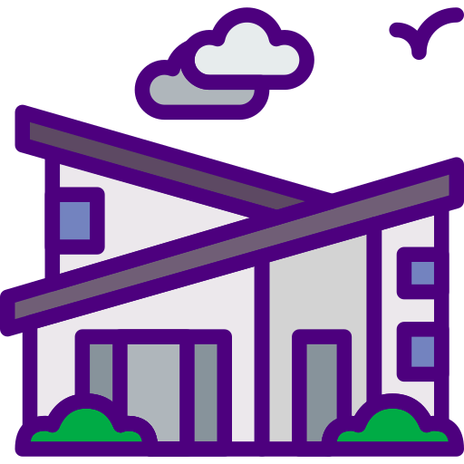 Modern architecture icon