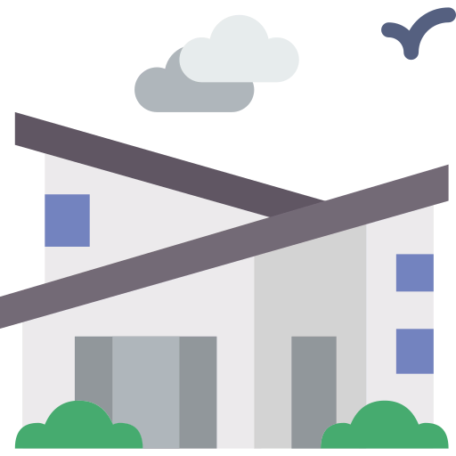 Modern architecture icon