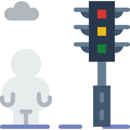 Traffic light icon