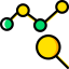 Line chart Ikona 64x64