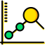 Line chart アイコン 64x64