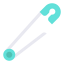 Safety pin icon 64x64