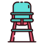 Baby chair icon 64x64