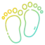 Footprint icon 64x64