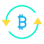 Bitcoin ícone 64x64