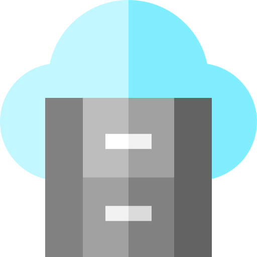 Cloud storage icon