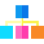 Hierarchical structure アイコン 64x64
