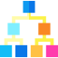 Hierarchical structure アイコン 64x64
