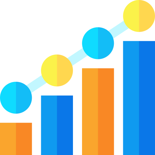 Bar chart ícono