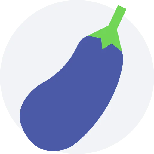 Aubergine Ikona