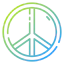 Peace sign アイコン 64x64
