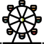 Ferris wheel icon 64x64
