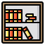 Bookshelf icon 64x64