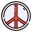 Peace sign icon 64x64