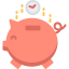 Piggy bank icône 64x64