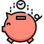 Piggy bank icon 64x64