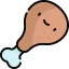 Turkey leg icon 64x64