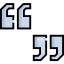 Quotation marks icon 64x64