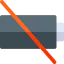 Empty battery アイコン 64x64