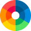 Color wheel ícono 64x64