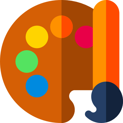 Color palette 图标