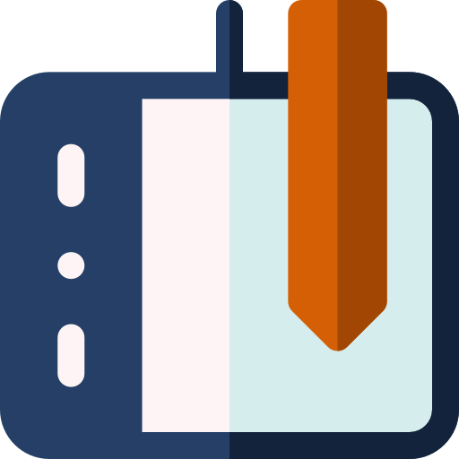 Drawing tablet icon
