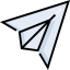 Paper plane icon 64x64