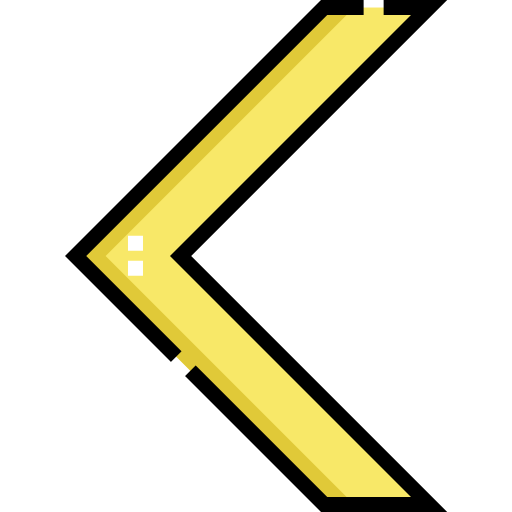 Left chevron icône