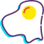 Fried egg ícone 64x64