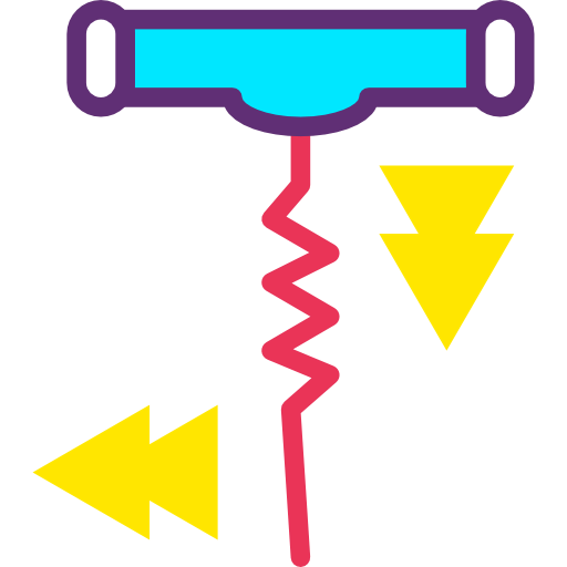 Corkscrew icon