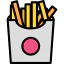 French fries icon 64x64