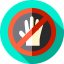Do not touch icon 64x64