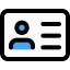 Id card icon 64x64