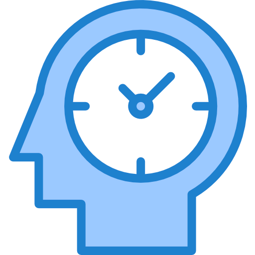Time mind icon