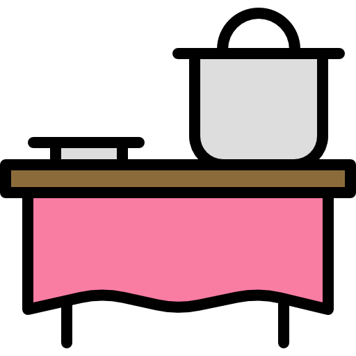 Dinner table icon