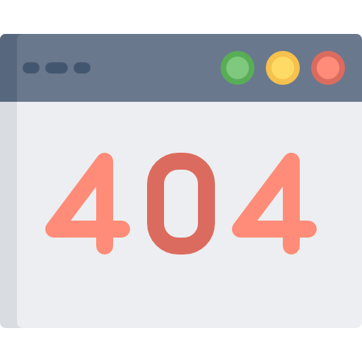Error 404 icon
