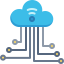 Cloud computing ícone 64x64