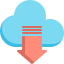 Cloud computing ícone 64x64