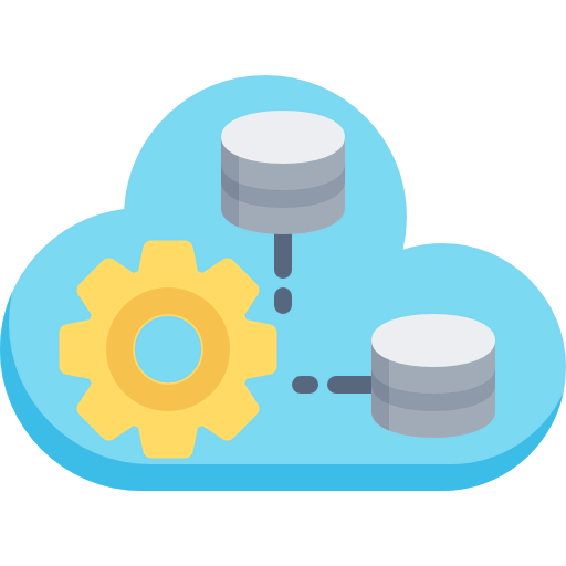 Cloud computing icône