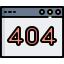 Error 404 ícone 64x64
