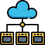 Cloud computing ícone 64x64