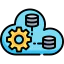 Cloud computing ícone 64x64