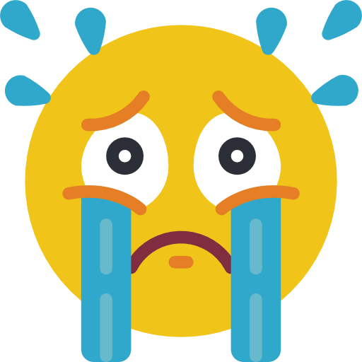 Crying icon