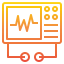 Heart rate monitor icon 64x64