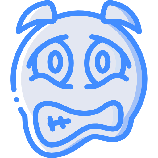 Scared icon